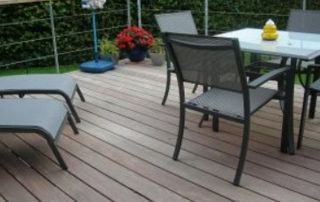 terrasse de ville en bois